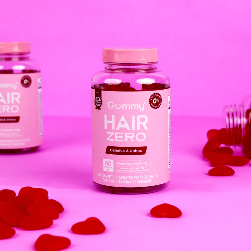 GUMMY HAIR ZERO TUTTI-FRUTTI 60UN