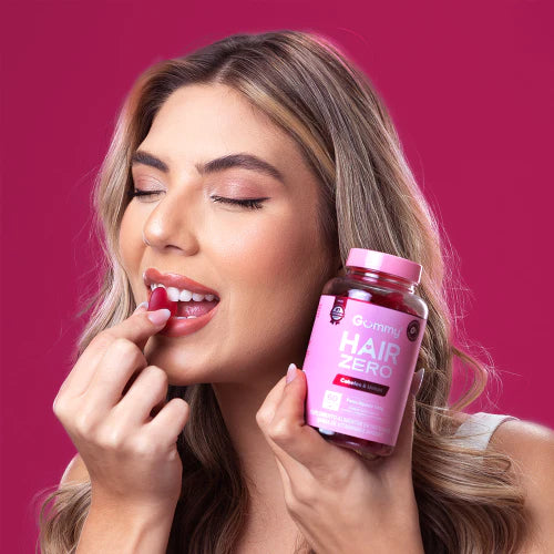 GUMMY HAIR ZERO TUTTI-FRUTTI 60UN