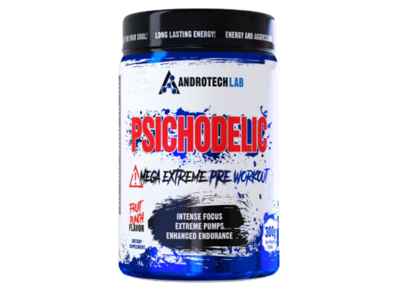 PRÉ - TREINO PSICHODELIC ANDROTECH LAB 300G - DEMONS LAB