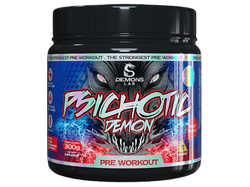PRÉ - TREINO PSICHOTIC DEMON 300G - DEMONS LAB