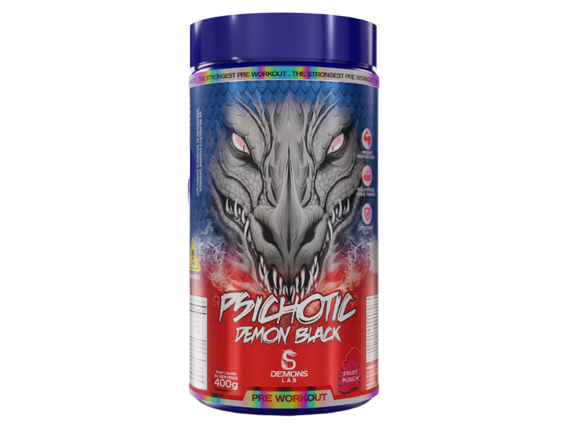 PRÉ - TREINO PSICHOTIC BLACK 400G - DEMONS LAB