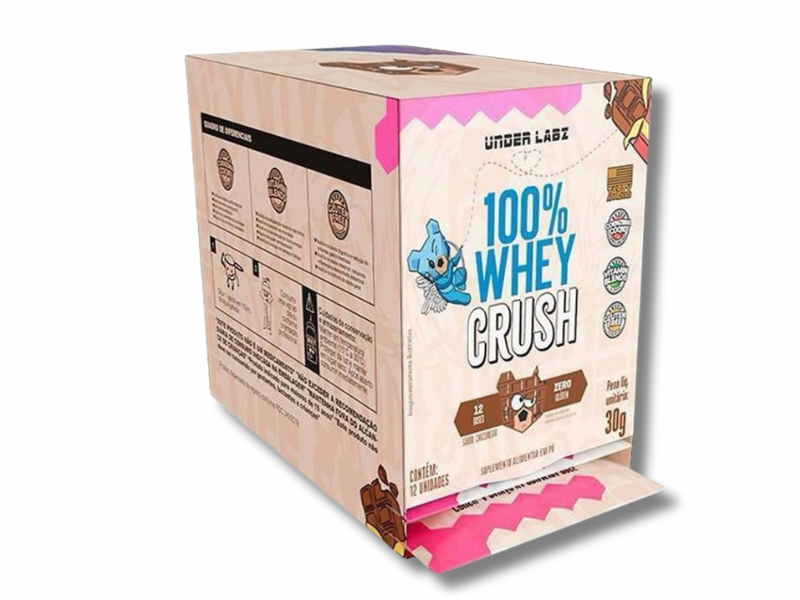 WHEY CRUSH 100% 12X30G SACHÊ - UNDER LABZ