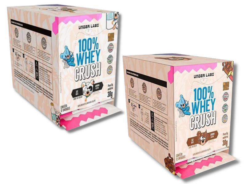 WHEY CRUSH 100% 12X30G SACHÊ - UNDER LABZ