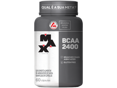 BCAA 2400 60 CÁPSULAS - MAX TITANIUM - Sua Saúde Distribuidora