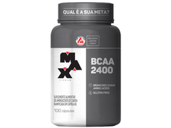 BCAA 2400 100 CÁPSULAS - MAX TITANIUM - Sua Saúde Distribuidora