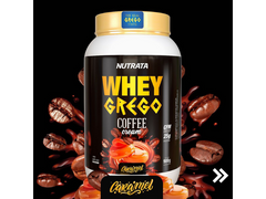 WHEY GREGO COFFEE 900G - NUTRATA - Sua Saúde Distribuidora