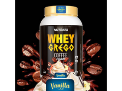 WHEY GREGO COFFEE 900G - NUTRATA - Sua Saúde Distribuidora
