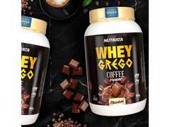 WHEY GREGO COFFEE 900G - NUTRATA - Sua Saúde Distribuidora