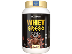 WHEY GREGO COFFEE 900G - NUTRATA - Sua Saúde Distribuidora
