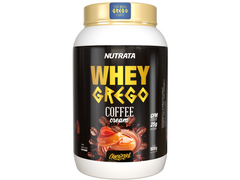 WHEY GREGO COFFEE 900G - NUTRATA - Sua Saúde Distribuidora