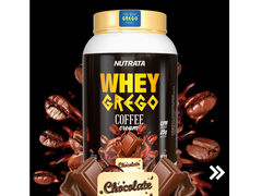 WHEY GREGO COFFEE 900G - NUTRATA - Sua Saúde Distribuidora