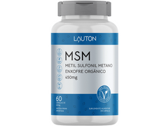 MSM ENXOFRE ORGÂNICO 600MG 60CAPS - LAUTON - Sua Saúde Distribuidora