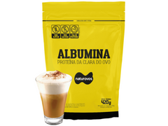 ALBUMINA 80% NATURAL 420G - NATUROVOS - New Shape Distribuidora
