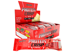 PROTEIN CRISP BAR 12UN 45G - INTEGRALMEDICA - New Shape Distribuidora