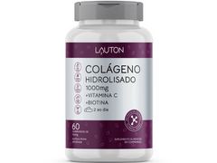 COLAGENO HIDROLISADO 1000MG 60CAPS -LAUTON - Sua Saúde Distribuidora