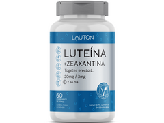 LUTEINA + ZEAXANTINA 20MG/ 3MG 60CAPS - LAUTON - Sua Saúde Distribuidora