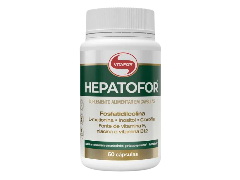 HEPATOFOR 60CAPS - VITAFOR - Sua Saúde Distribuidora