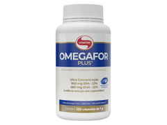 OMEGA 3 PLUS 120CAPS 990MG EPA / 660MG DHA - VITAFOR - Sua Saúde Distribuidora