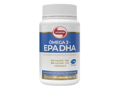 OMEGA 3 EPA DHA 60CAPS 540MG EPA / 360MG DHA - VITAFOR - Sua Saúde Distribuidora