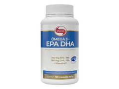 OMEGA 3 EPA DHA 120CAPS 540MG EPA / 360MG DHA - VITAFOR - Sua Saúde Distribuidora